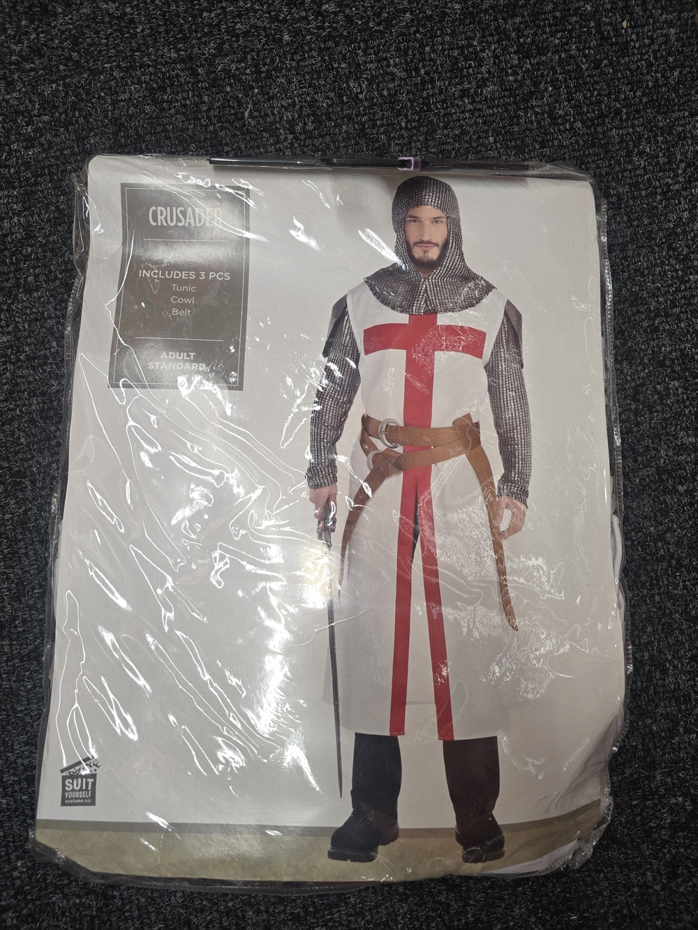 Tunic Costume - White with Red Cross